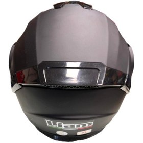تصویر کلاه کاسکت (ایمنی) موتور سیکلت ( بدون فک عینک دار) اورجینال 