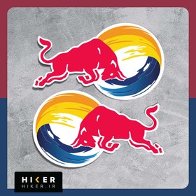 تصویر استیکر ۰۱۸۶ (لوگوی ردبول) 