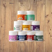 تصویر رنگ های ژله ای کپی کیک بزرگ - مشکی مطلق 