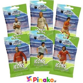 تصویر کارت بازی کیمدی سری آیکونز ۲۰۲۶ بسته ۶ عددی 
