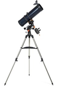 تصویر تلسکوپ آبی مردانه و زنانه 31051 Astromaster 130eq md motor Drive. Celestron 