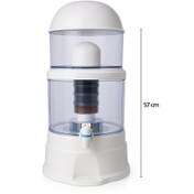 تصویر دستگاه تصفیه آب رومیزی کلمنی ظرفیت ۸ لیتر 