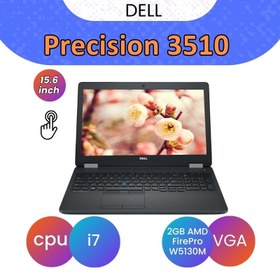 تصویر لپ تاپ استوک دل Dell Precision 3510 i7-6|16|256|2gb Touch 