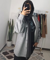 تصویر شکت فوتر پارچه وارداتی جیب پاکتی گرم بالا (882) 