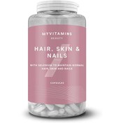 تصویر کپسول هیر اسکین نیلز مای ویتامینز بسته 60 عددی MYVITAMINS HAIR, SKIN & NAILS 60 TABLETS