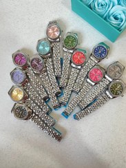 تصویر ساعت مچی زنانه رولکس مدل R16 با بند فلزی 