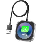 تصویر دانگل (کارپلی CarPlay Clip)وایرلس مانیتور دار Car Play Clip
