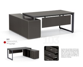 تصویر میز مدیریت مدل ۱۰۳ 