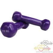 تصویر دمبل ۵ کیلوگرم روکش ژله ای بانوان 