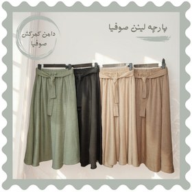 تصویر دامن کمرکش 