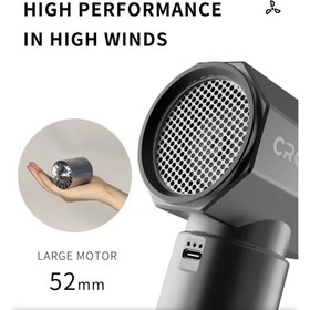 تصویر دمنده قدرتمند CROSSGUN مدل Big Jet Fan Professional 52mm motor 