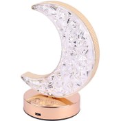 تصویر چراغ خواب Touch Lamp طرح ماه Touch Lamp Night Light