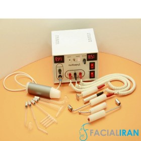 تصویر دستگاه هیدرودرمی دیجیتالی ۱۰ کاره کره ای گالوانیک 