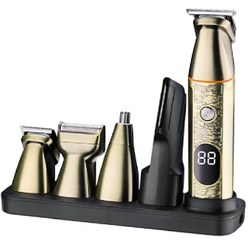 تصویر ست ماشین اصلاح موی سر، صورت و بدن شارژی کمی Kemei Professional Men Hair Clipper Trimmer Set KM-5859 Kemei Professional Men Hair Clipper Trimmer Set KM-5859