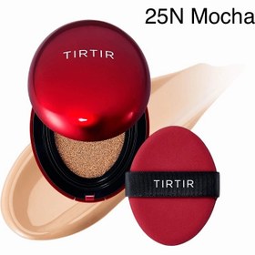 تصویر کوشن قرمز تیر تیر | TIRTIR Mask Fit Red Cushion Foundation - 25N Mocha TIRTIR Mask Fit Red Cushion Foundation