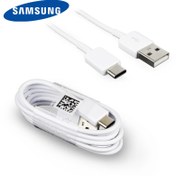 تصویر کابل تبدیل USB به USB-C سامسونگ مدل S8 طول 1 متری ا Samsung USB to USB-C S8 Charge Cable Samsung USB to USB-C S8 Charge Cable