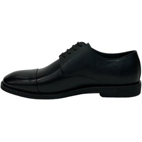 تصویر کفش رسمی مردانه چرم طبیعی کد 002 mans leather shoes code 00232 black color