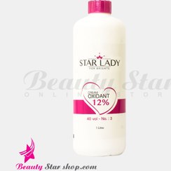 تصویر اکسیدان استارلیدی 12 درصد حجم 180 میلی لیتر Star Lady Oxidant Cream 180 ml