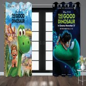 تصویر پرده طرح دایناسور 