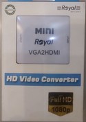 تصویر کابل VGA TO HDMI برندMini Royal 