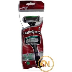 تصویر خود تراش 6 لبه پفکی صابون دار لمسر 1 عددی 