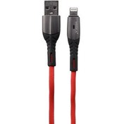 تصویر کابل لایتنینگ هیسکا مدل LX-CA95 طول 1 متر Lightning Cable Hiska LX-CA95