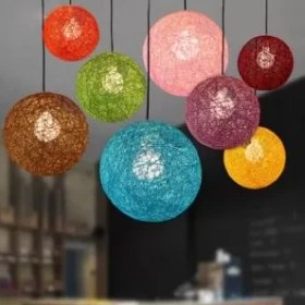 تصویر رافیا نواری آبی 