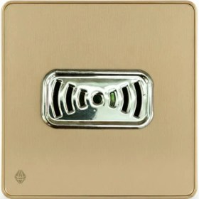 تصویر زنگ بیزر طلایی بژ آسیا مدل یاغوت 