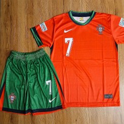 تصویر ست فوتبالی تیم ملی پرتغال رونالدو مدل یورو 2024 