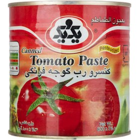 تصویر رب گوجه فرنگی یک و یک مقدار 800 گرم ا 1 And 1 Tomato Paste 800gr 1 And 1 Tomato Paste 800gr