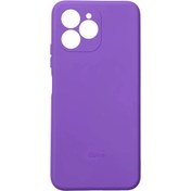 تصویر قاب سیلیکونی پشت مات مناسب برای گوشی موبایل جی پلاس q20s matte back silicone cover gplus q20s mobile phone