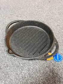 تصویر تابه گریل چدنی گرد 8681 ریور 