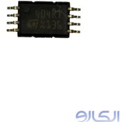 تصویر آی سی 8 پین سایز ایربگی 24C04-TSSOP8 ایپرام ایموبلایزر و پشت آمپر و سیستم صوتی ماشین پراید 