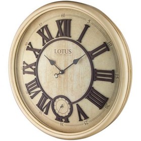 تصویر ساعت دیواری چوبی لوتوس مدل ATLANTA LOTUS - ATLANTA Wooden wall clock Code W-151