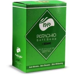 تصویر صابون نرم پسته + کنجد آرپی 