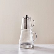 تصویر کتری قوری شیشه ای کاراجا مدل Keops ظرفیت ۱.۵ لیتر 