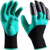 تصویر دستکش باغبانی ناخن دار 