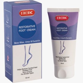 تصویر کرم ترک پا تیوپی 50 میلی لیتر ببک Bbk Foot Cream 50ml