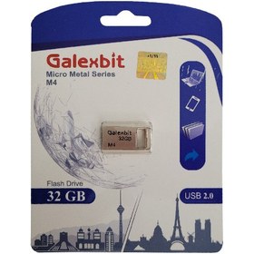 تصویر فلش مموری GALEXBIT مدل M4 ظرفیت 32 گیگابایت 