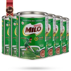 تصویر 6 عدد پودر کاکائو میلو نستله nestle milo وزن 400 گرم 