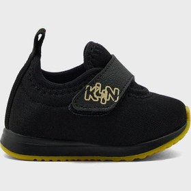 تصویر کفش ورزشی بچگانه با بند چسبی و پایین‌تنه برند klin Kids Velcro Low Top Sneakers