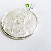 تصویر آویزنقره شمایل برزگ کد396 