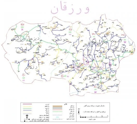 خرید و قیمت دانلود نقشه اتوکدی شهرستان ورزقان – استان آذربایجان شرقی | ترب