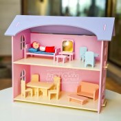 تصویر اسباب بازی خانه عروسکی مدل DOLL HOUSE کد 0200 