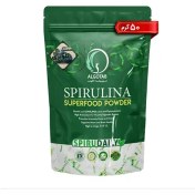 تصویر پودر جلبک اسپیرولینا با طعم بلوبری آلگوتب – 50 گرم 