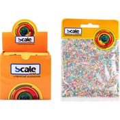 تصویر شن رنگی ریز اسکیل 