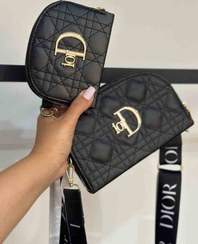 تصویر کیف دیور دو زیپ 