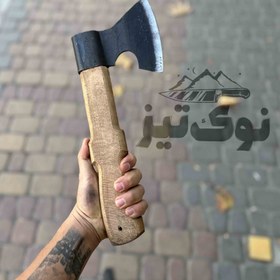 تصویر تبر آهنبر ضد ضربه کاملا ضمانتی در 3 سایز(دسته ضخیم) 