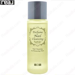 تصویر محلول لاک پاک کن بدون آستون وو (زرد) VOV Perfecting Nail Cleansing 100ml 