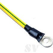 تصویر کابل اتصال تقویتی منفی بدنه خودرو ضخامت ۱۶ لحیمی - ۷۰ سانتی 